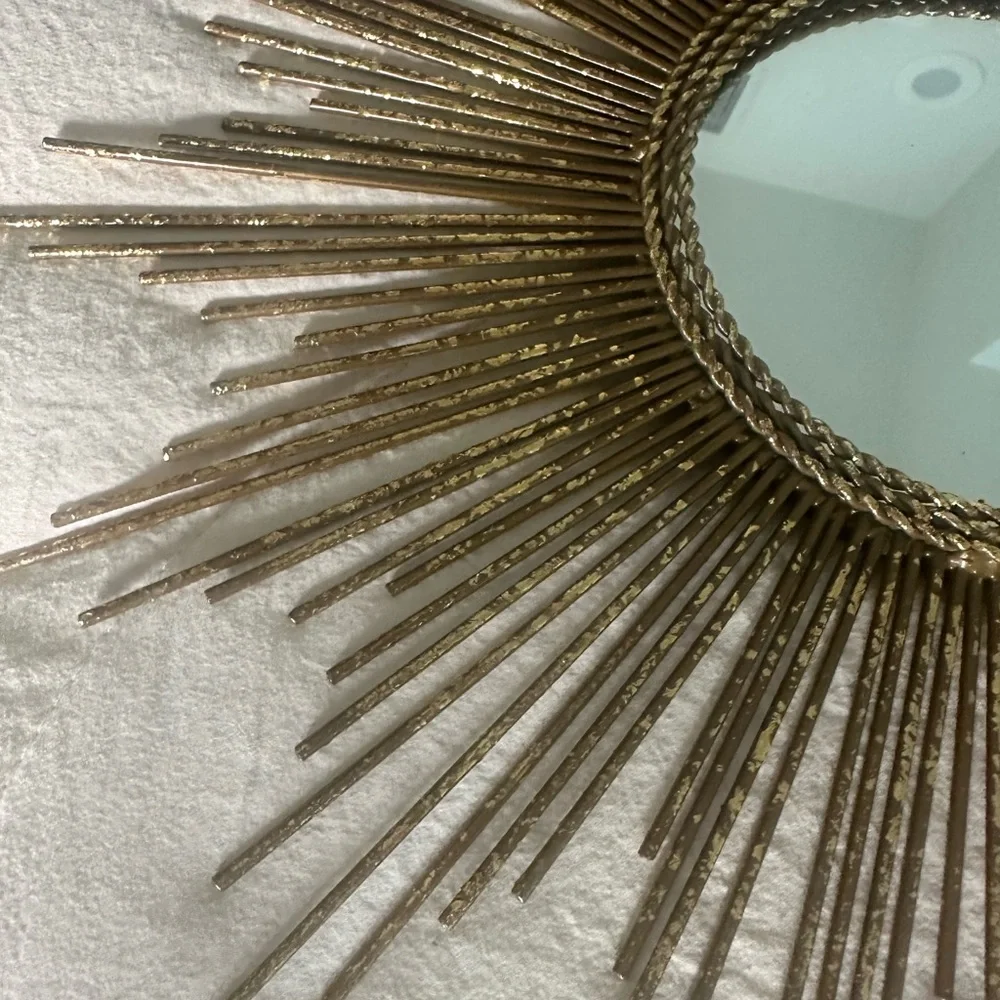 5 Radiant Gold Starburst Mirror